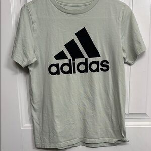 Adidas Green and Black Short Sleeve Tee